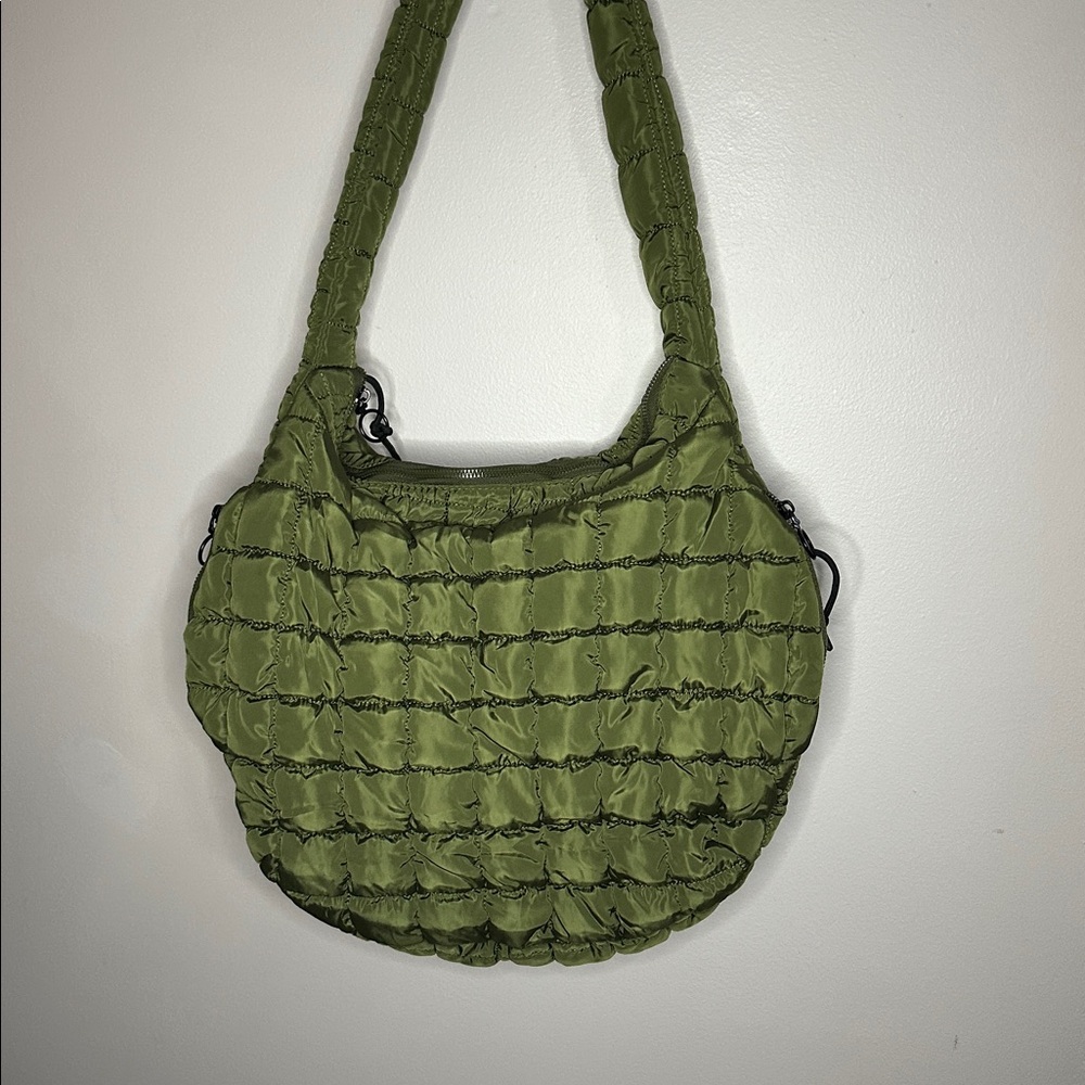 Quilted puffer bag